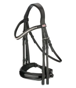 CLARIDGE HOUSE Bridon Dressage II noir/argenté Sale