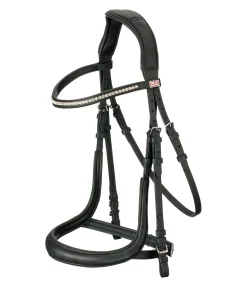 CLARIDGE HOUSE Bridon sans noseband Vienna Soft noir/argenté Best