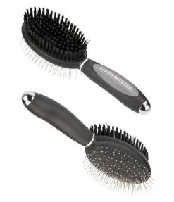 SHOWMASTER Brosse combinée Premium noir Discount