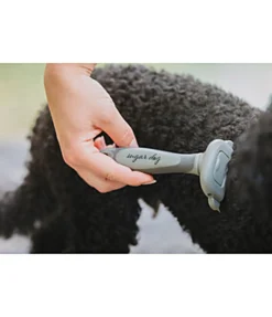 sugar dog Brosse pour la mue Furry olive antique Clearance