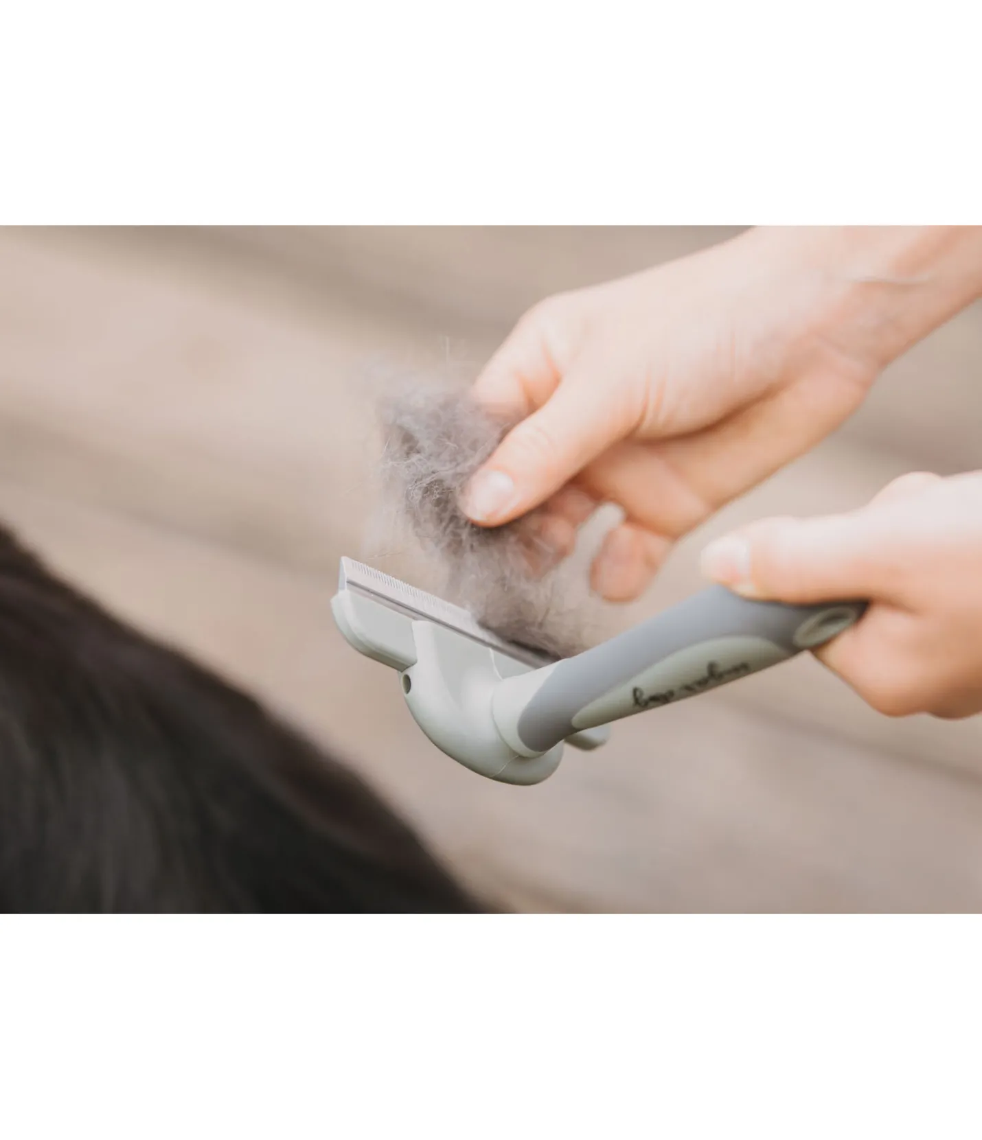 sugar dog Brosse pour la mue Furry olive antique Clearance