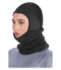 STEEDS Cagoule polaire avec bonnet pour casque noir Discount