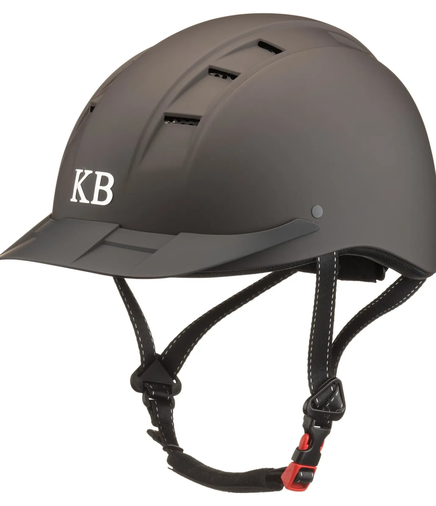 KNIGHTSBRIDGE Casque d'équitation Accent brun Best