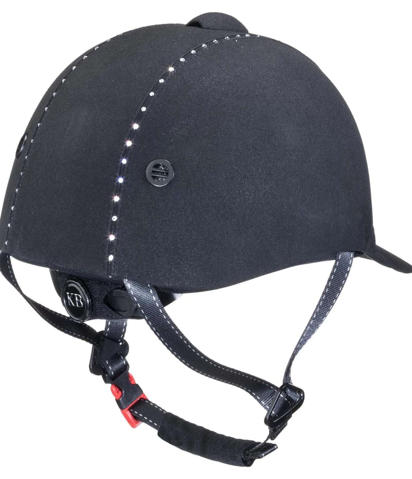KNIGHTSBRIDGE Casque d'équitation Air III Crystal noir Outlet