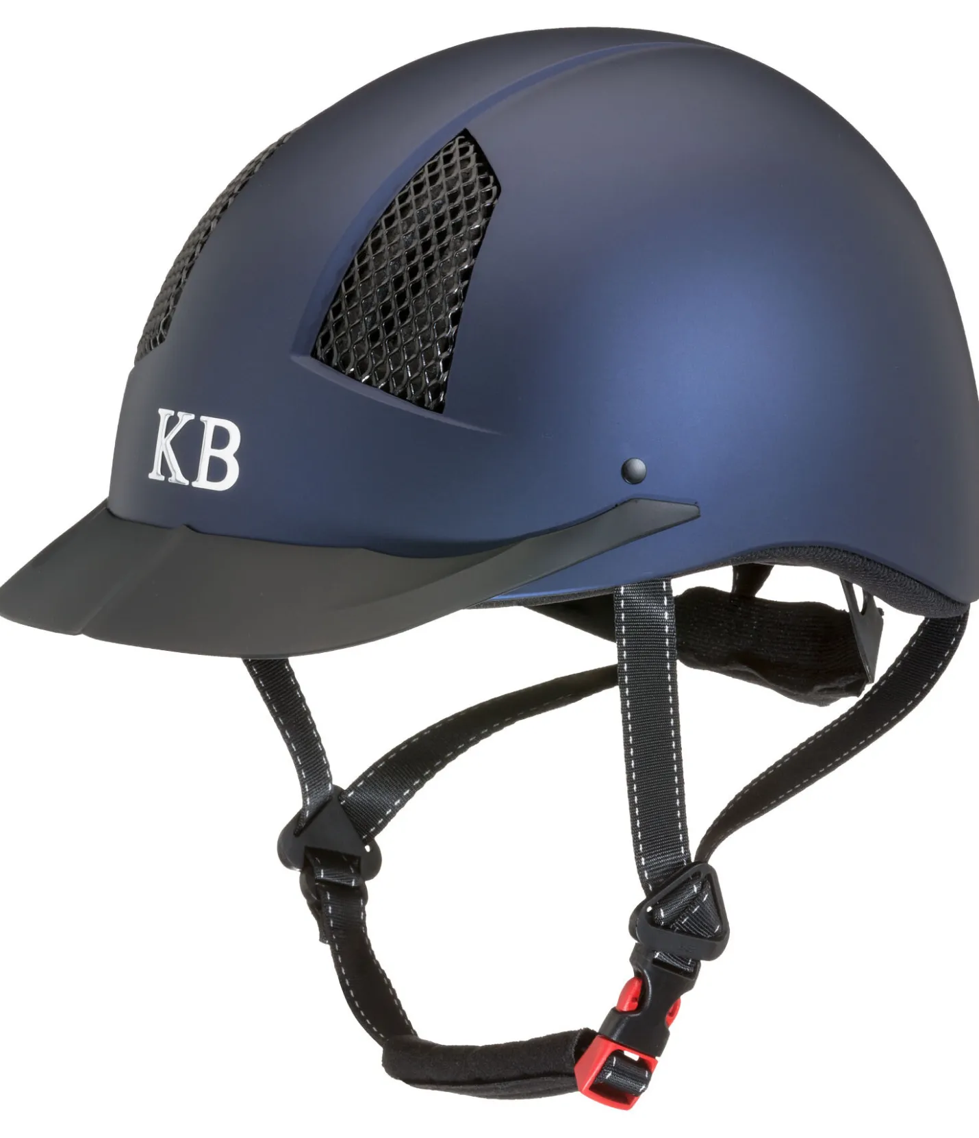 KNIGHTSBRIDGE Casque d'équitation Evident II navy métallique Best