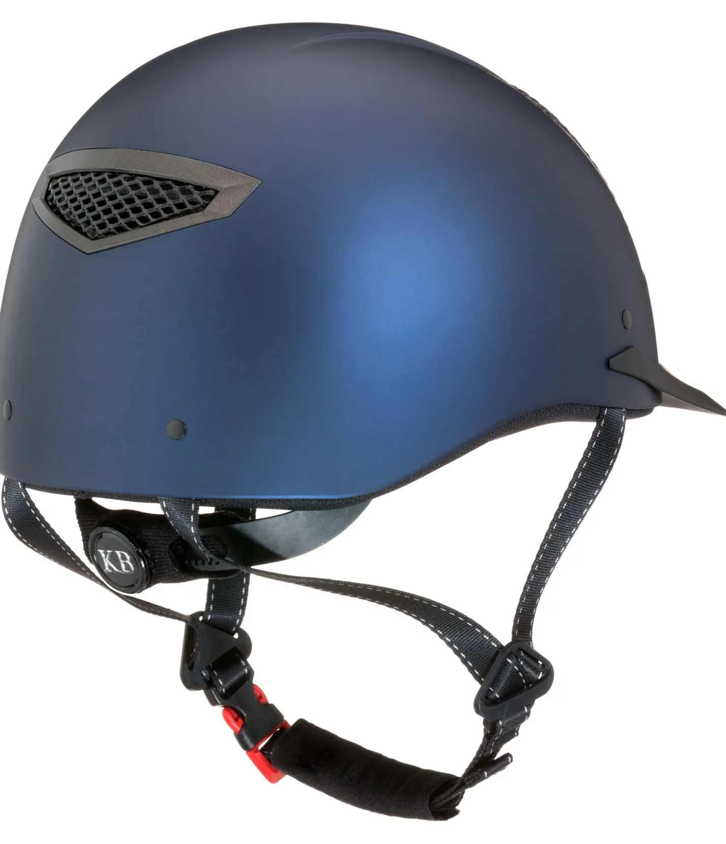 KNIGHTSBRIDGE Casque d'équitation Evident II navy métallique Best