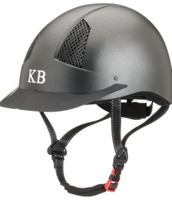 KNIGHTSBRIDGE Casque d'équitation Evident II noir/titane New