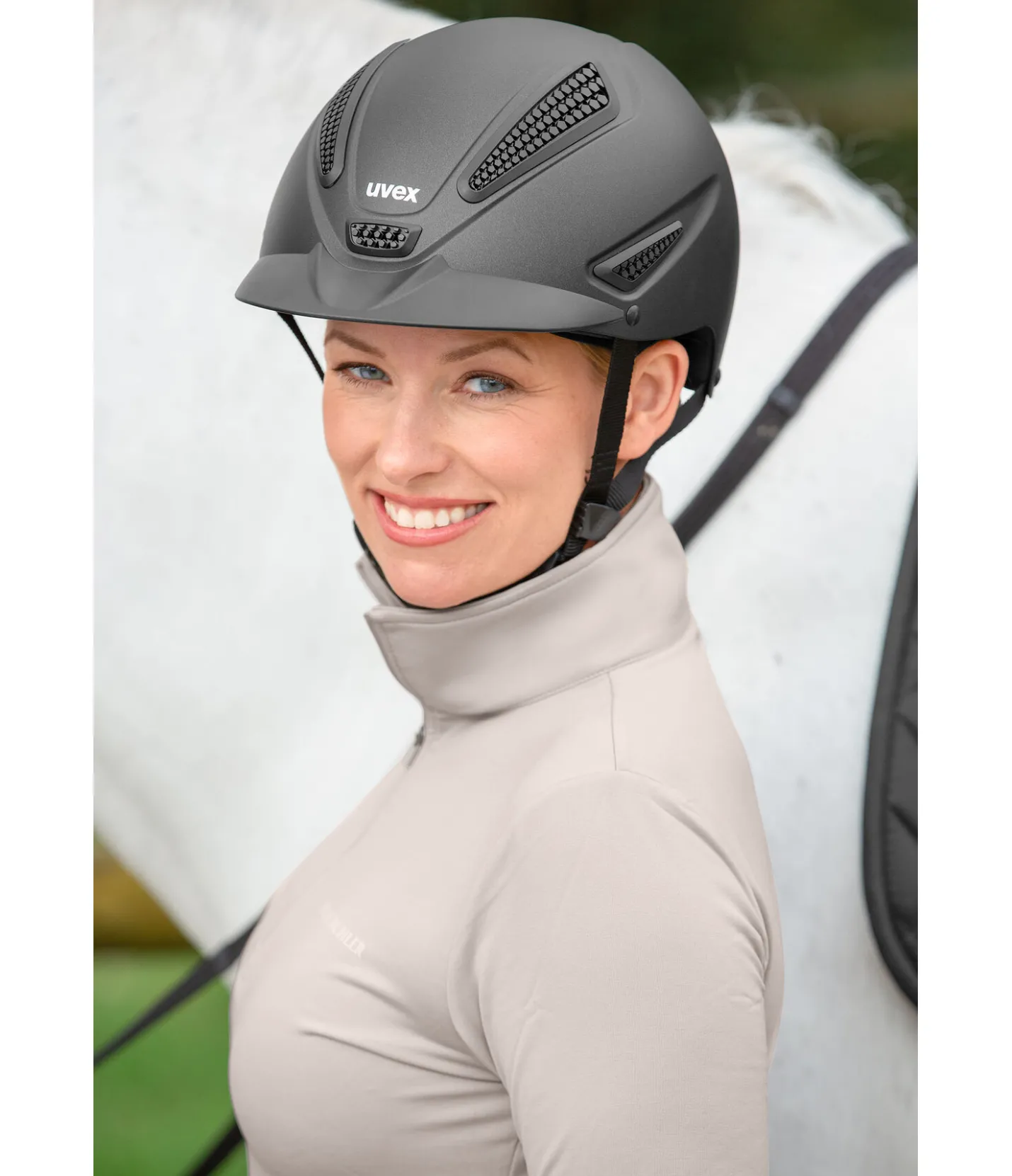 uvex Casque d'équitation perfexxion III noir Clearance