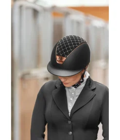 Felix Bühler Casque d'équitation ProNova III Diamond rose-doré Discount