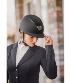 Felix Bühler Casque d'équitation ProNova III Matrix noir Outlet