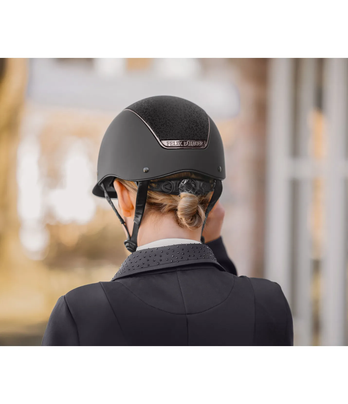 Felix Bühler Casque d'équitation ProNova III Matrix noir Outlet