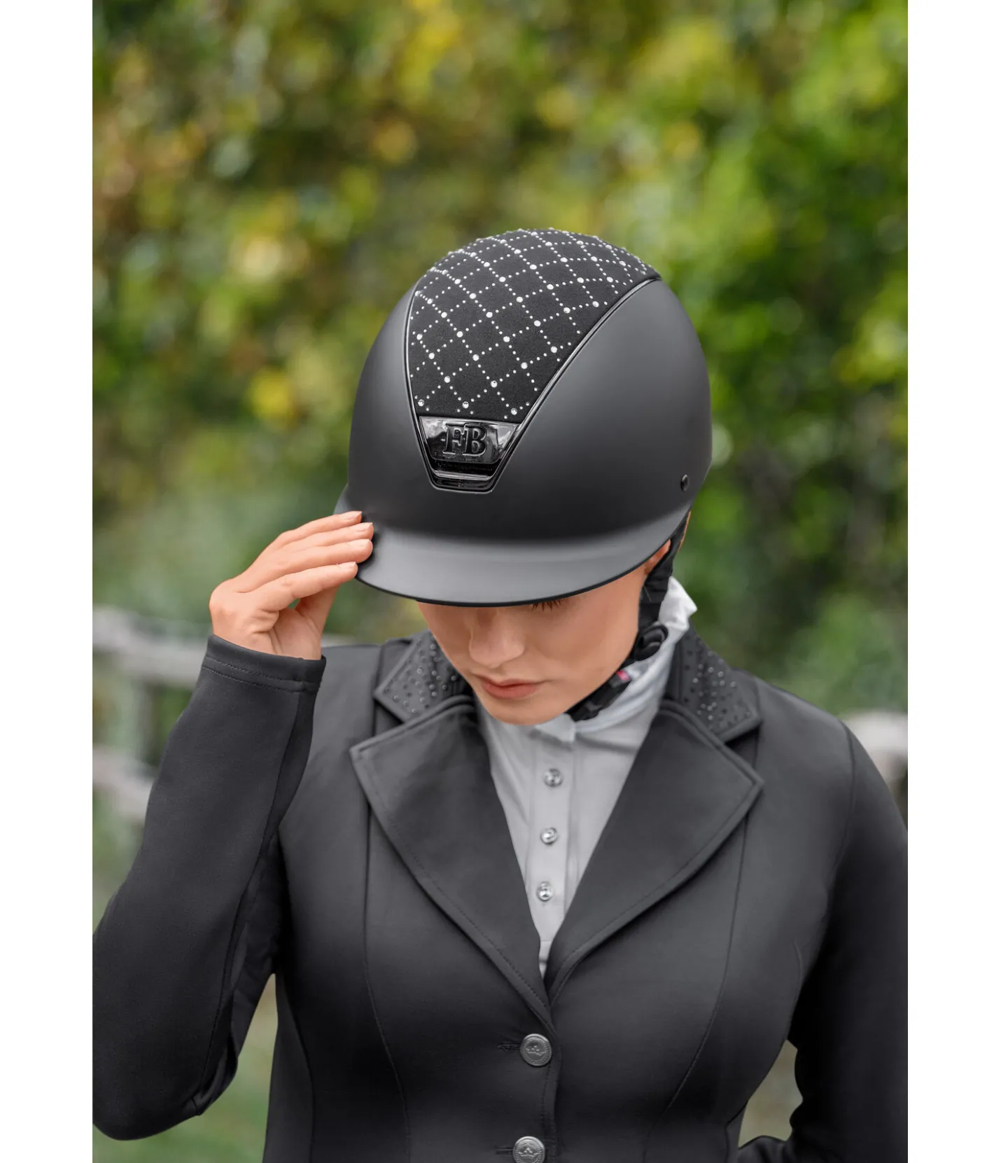 Felix Bühler Casque d'équitation ProNova III Diamond noir Online