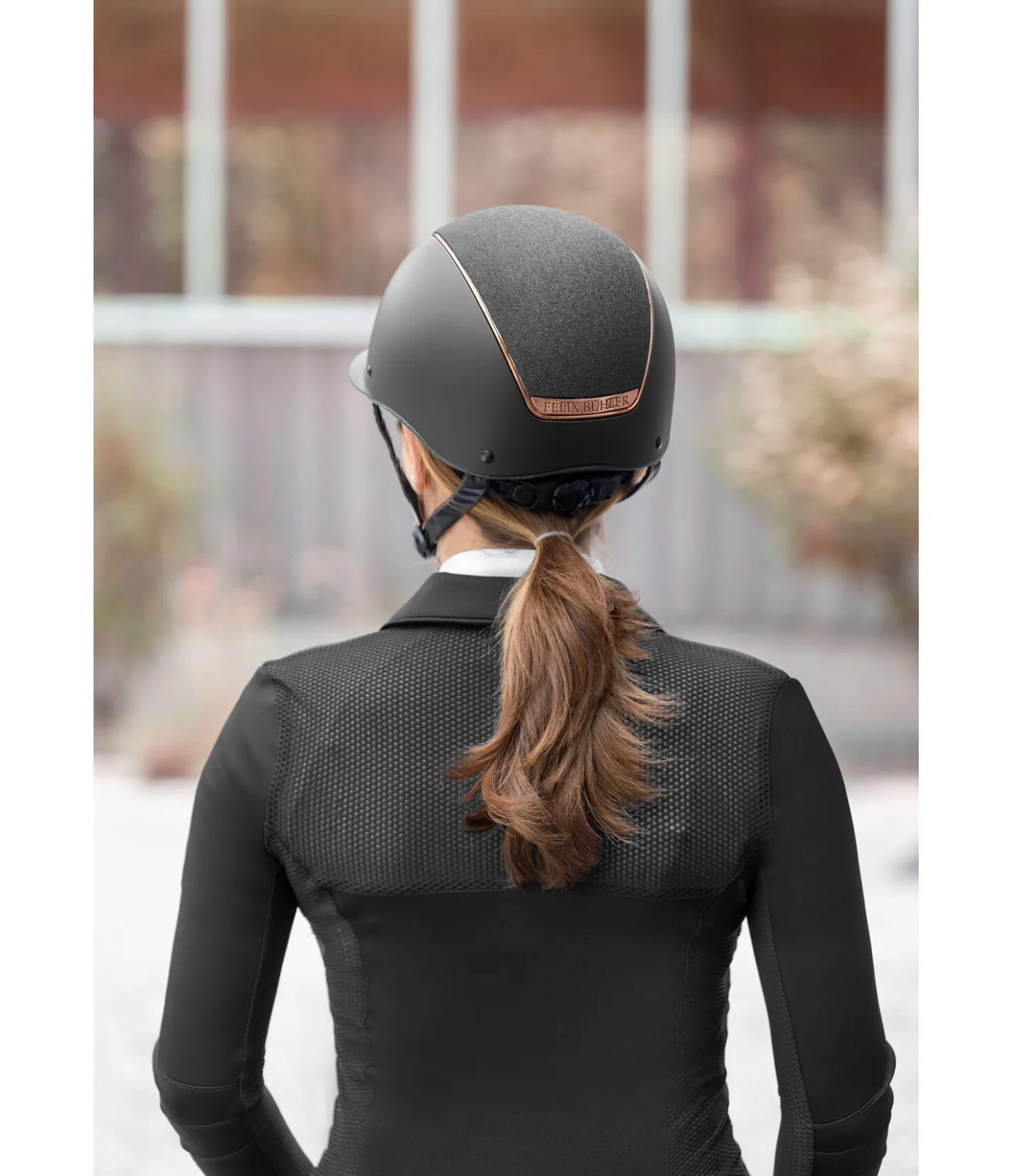 Felix Bühler Casque d'équitation ProNova III Sparkle rose-doré Outlet