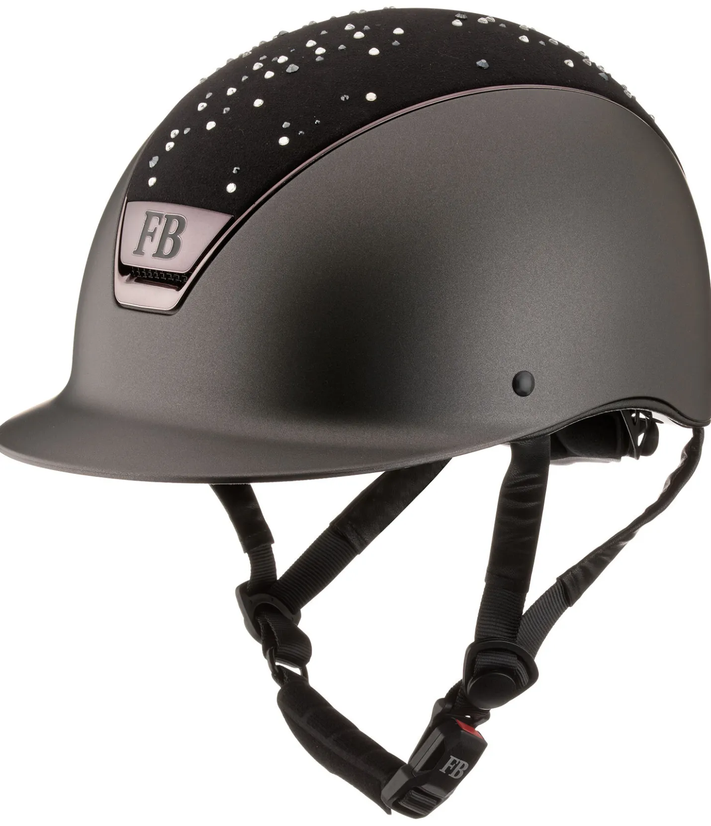 Felix Bühler Casque d'équitation ProNova III Brilliant anthracite Clearance