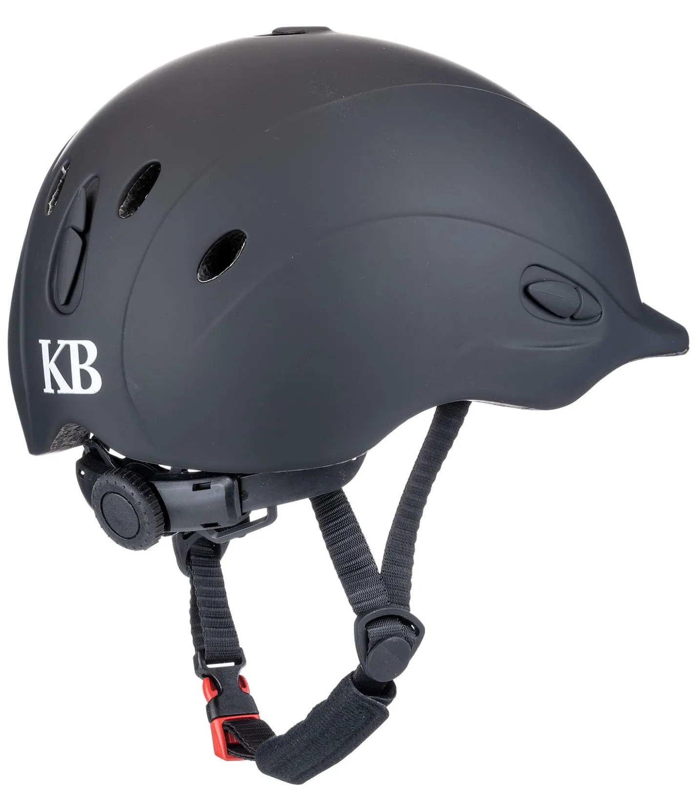 KNIGHTSBRIDGE Casque d'équitation Sunny II mat noir