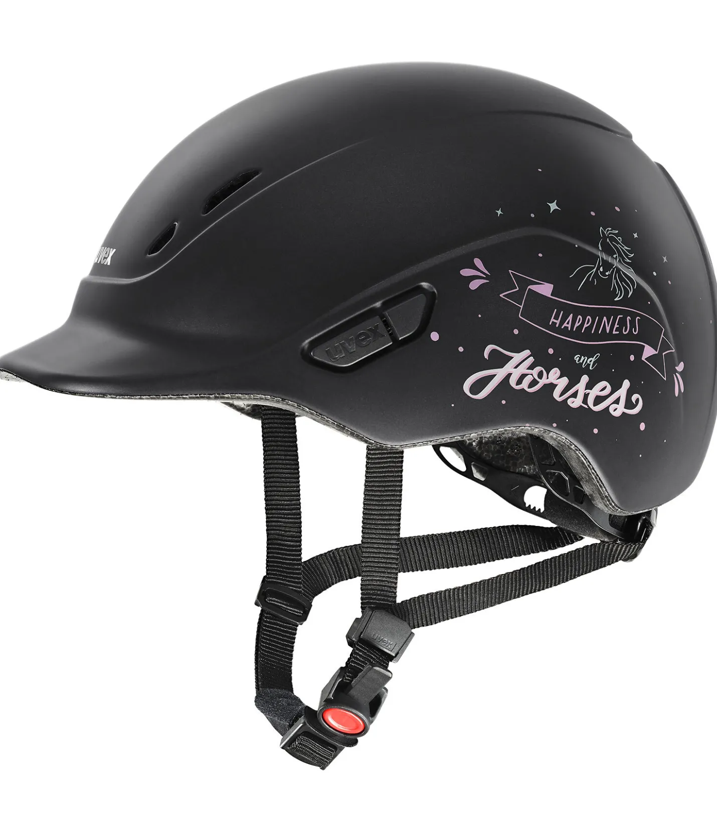 uvex Casque d'équitation enfant kidoxx happy horse noir Best
