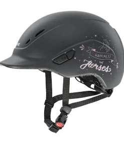 uvex Casque d'équitation enfant kidoxx happy horse anthracite Outlet