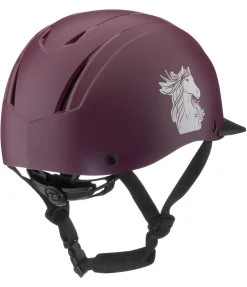 KNIGHTSBRIDGE Casque d'équitation enfant Support Horsy baie New