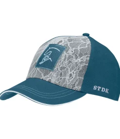 STONEDEEK Casquette Lace Up pétrole Sale