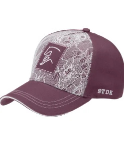 STONEDEEK Casquette Lace Up prune Sale