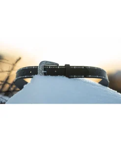STONEDEEK Ceinture Dots marron foncé Hot