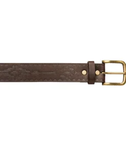 STONEDEEK Ceinture Maya marron foncé Sale