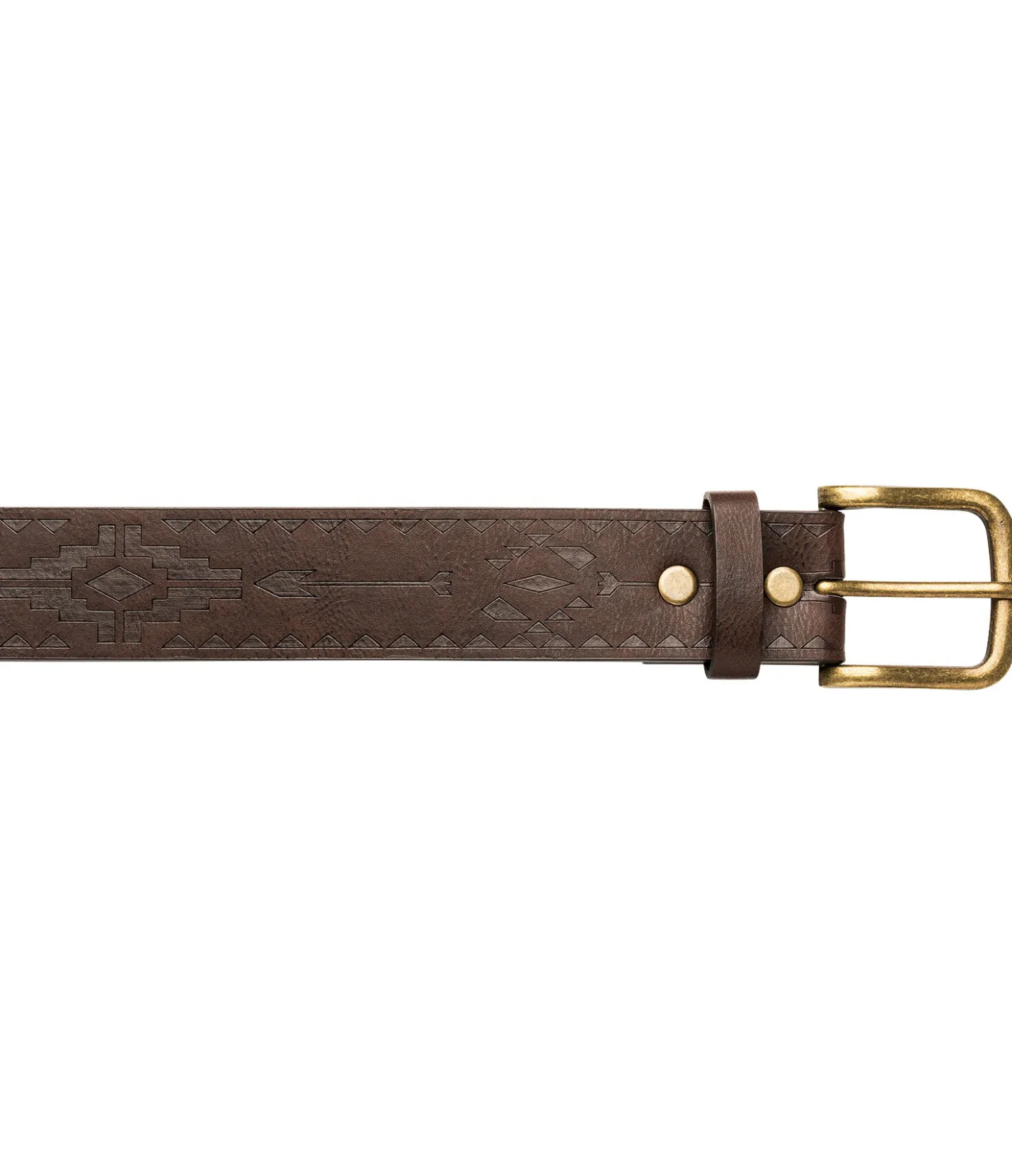 STONEDEEK Ceinture Maya marron foncé Sale