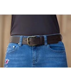 STONEDEEK Ceinture Maya marron foncé Sale