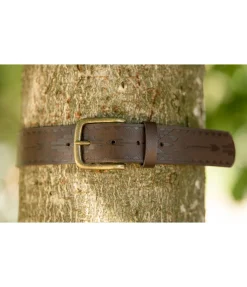 STONEDEEK Ceinture Maya marron foncé Sale