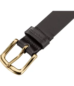 Felix Bühler Ceinture en cuir Camilla brun /doré Best