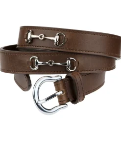 Felix Bühler Ceinture en cuir Celia brun Hot