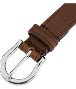 Felix Bühler Ceinture en cuir Celia brun Hot