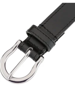 Felix Bühler Ceinture en cuir Celia noir Discount