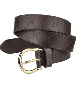 Felix Bühler Ceinture en cuir Micaela brun Clearance
