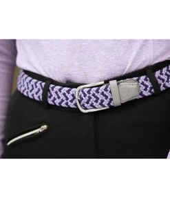 Felix Bühler Ceinture en stretch Line violet foncé Online