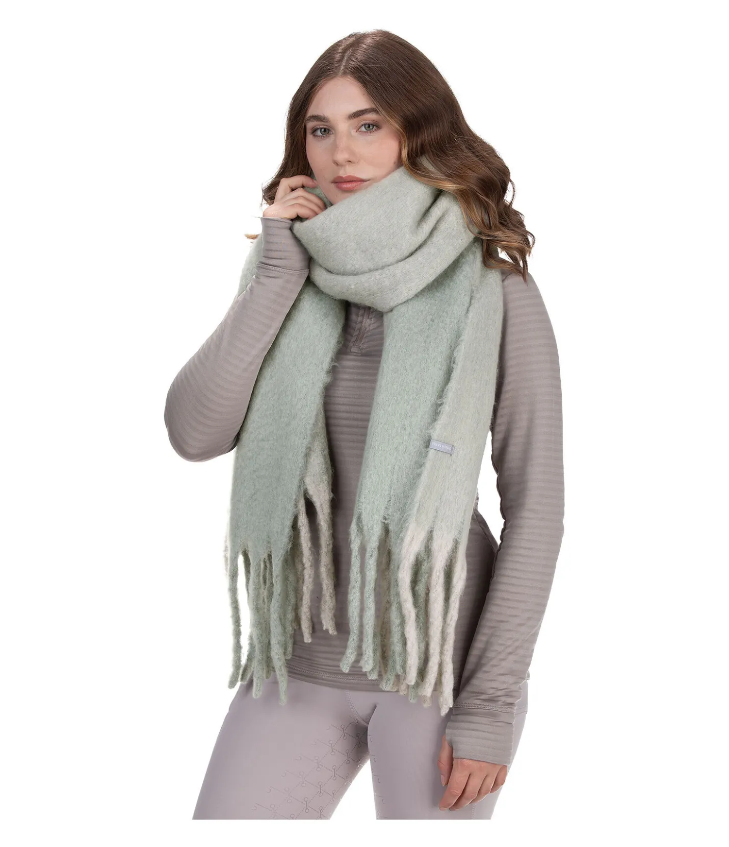 Felix Bühler Écharpe XXL Nova vert pastel Outlet
