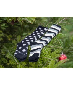 STEEDS Chaussettes hautes Fluffy II navy