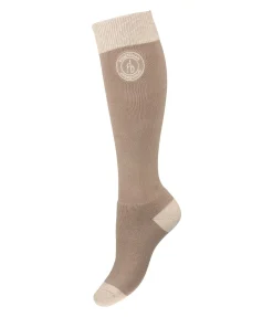 Felix Bühler Chaussettes hautes d'hiver Ivy latte macchiato