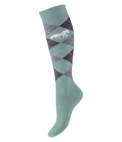 STEEDS Chaussettes hautes enfant vert clair
