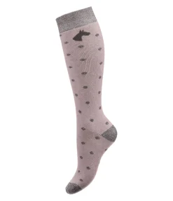STEEDS Chaussettes hautes enfant Starlit chocolat latté Discount