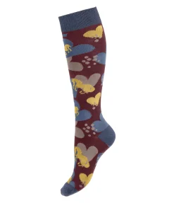 STEEDS Chaussettes hautes enfant Aylin cassis Clearance