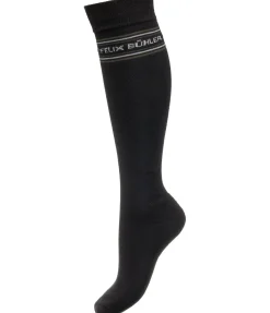 Felix Bühler Chaussettes hautes homme noir Sale