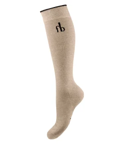 Felix Bühler Chaussettes hautes homme Laredo toffee