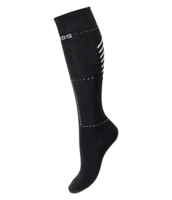 STEEDS Chaussettes mi-hautes réfléchissantes noir Clearance