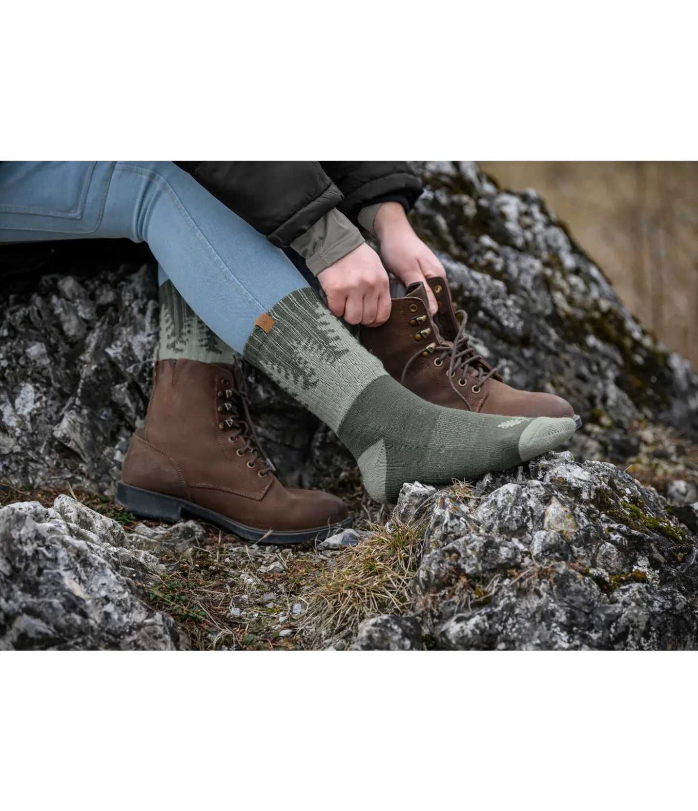 TWIN OAKS Chaussettes thermiques Daintree forêt Online