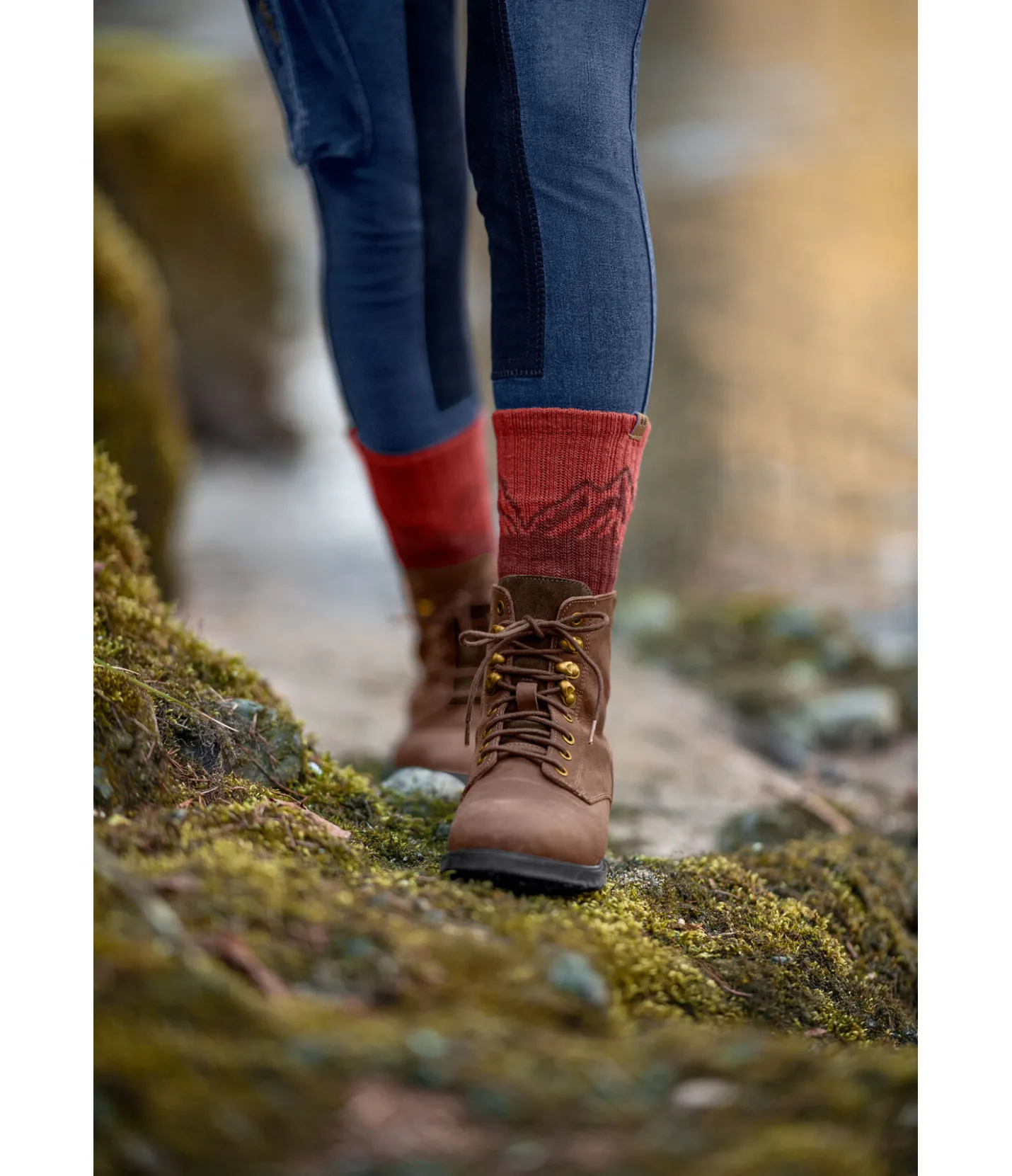 TWIN OAKS Chaussettes thermiques Daintree cuivre Clearance