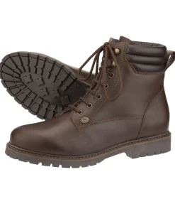 Felix Bühler Chaussures d'écurie d'hiver Davos marron foncé New