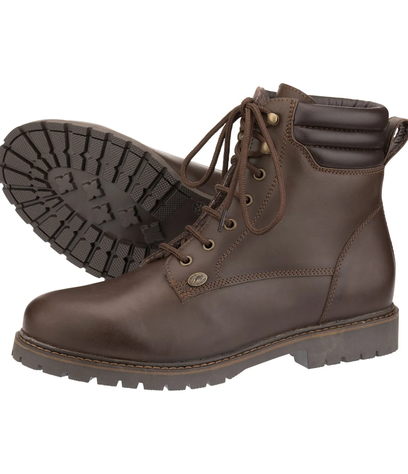 Felix Bühler Chaussures d'écurie d'hiver Davos marron foncé New
