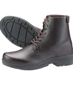 STEEDS Chaussures d'écurie et d'équitation SYLKA Barn marron foncé Best