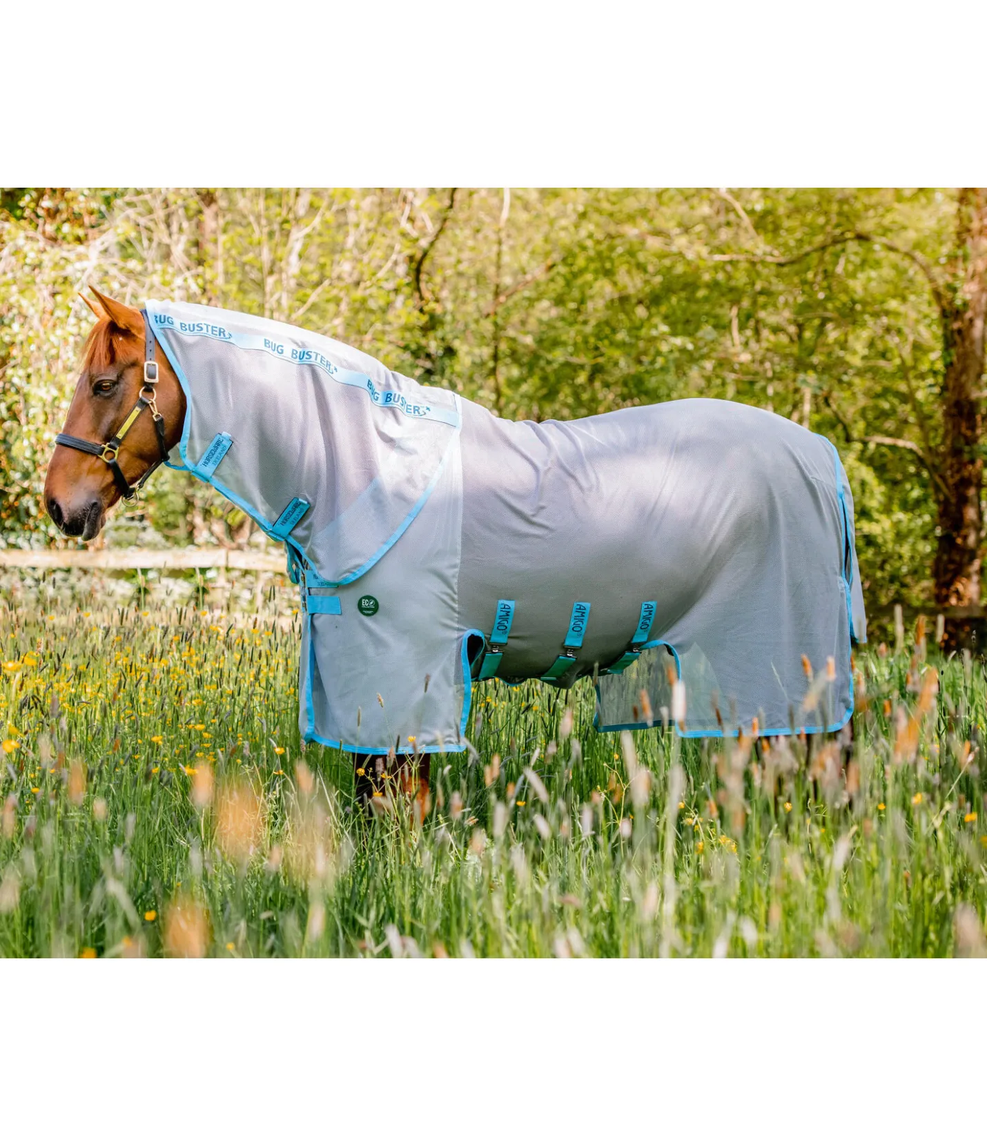 HORSEWARE Chemise anti-mouches AmECO Bug Buster argenté Online